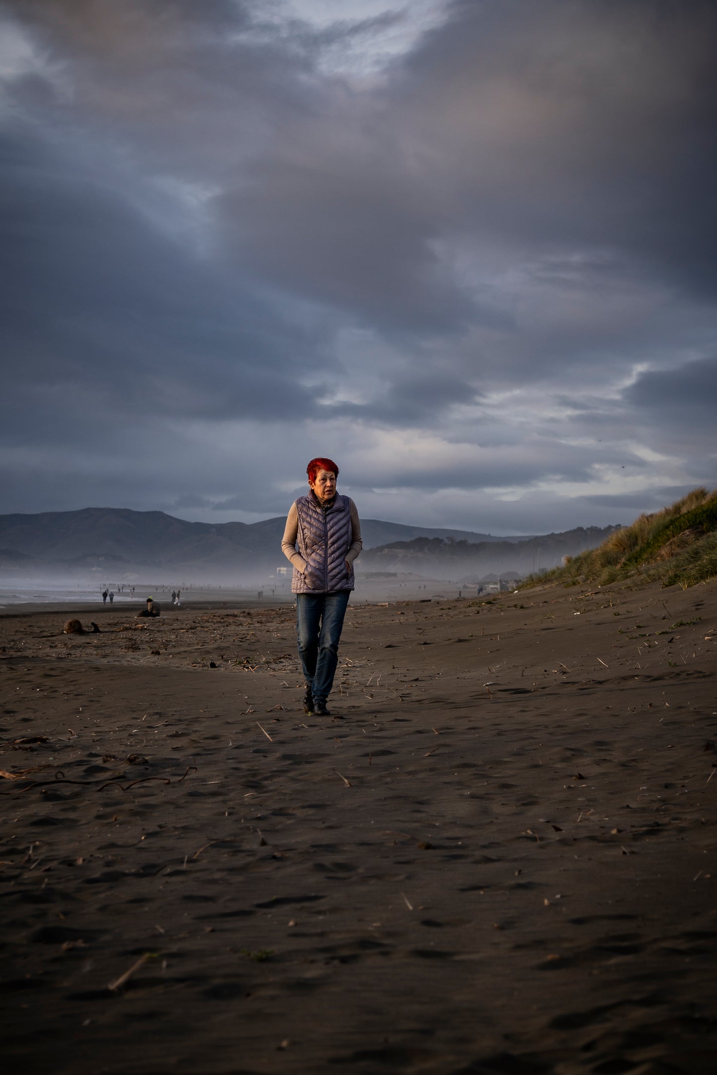 Beach Walker I - 8x10 Matted Print