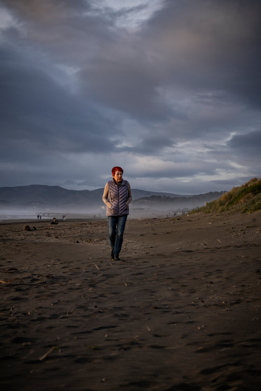 Beach Walker I - 8x10 Matted Print