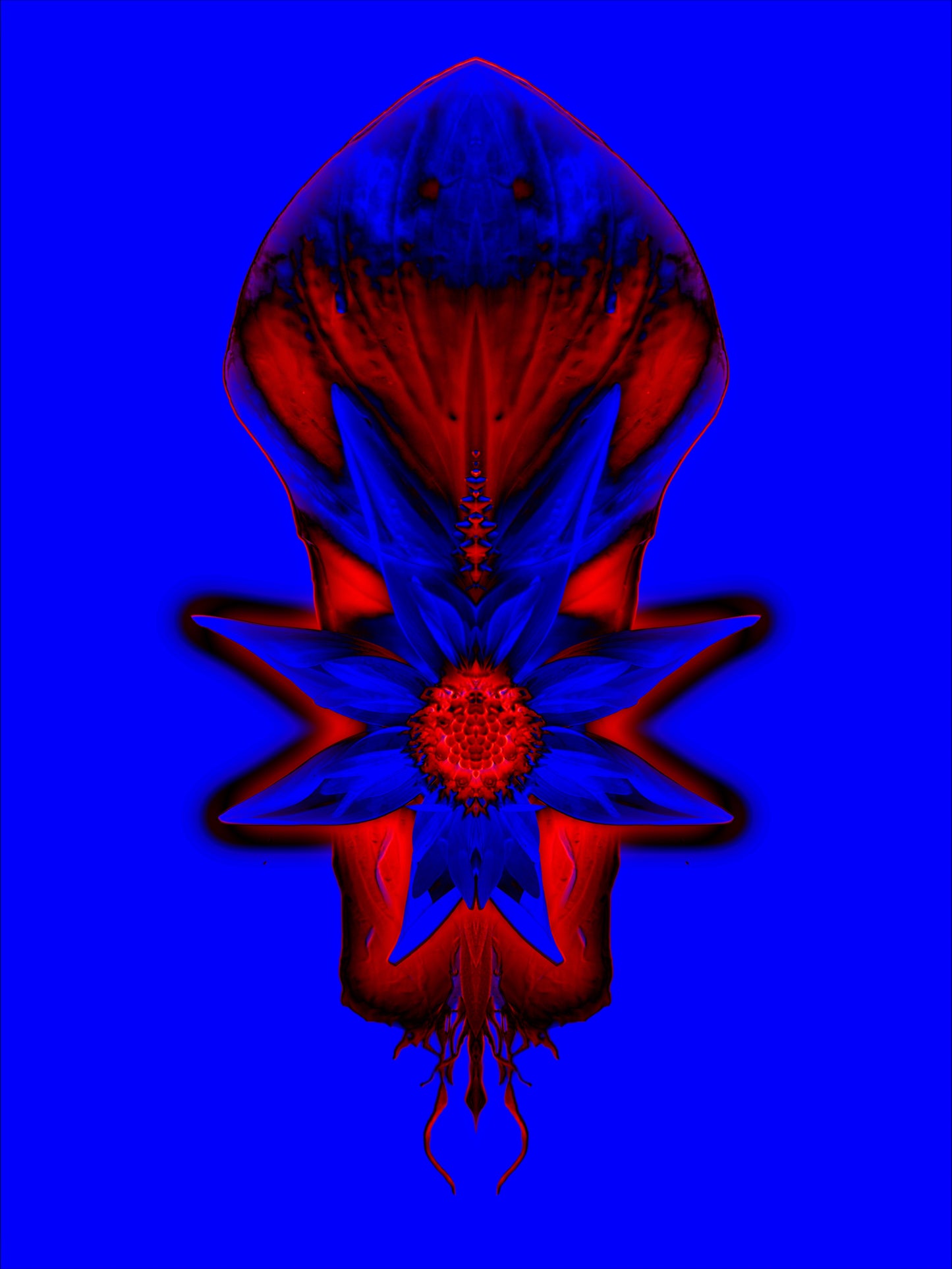 Flower Collage III - 8x10 Matted Print