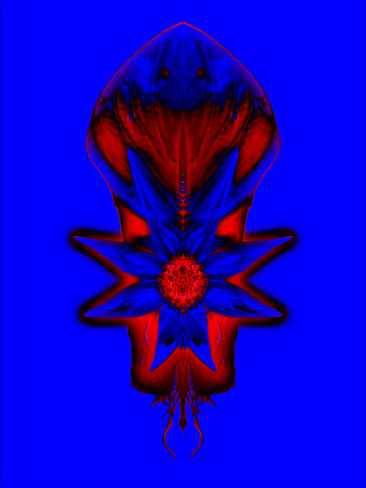 Flower Collage III - 8x10 Matted Print