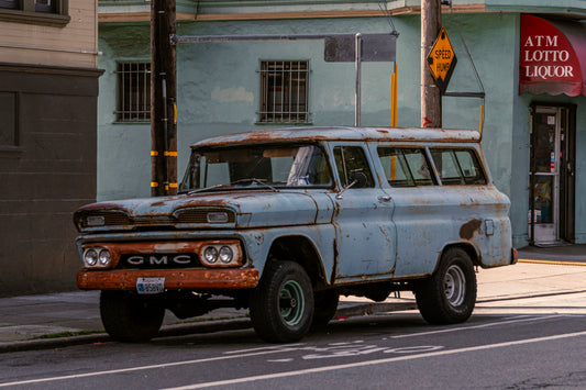 Vintage Car I - 8x10 Matted Print
